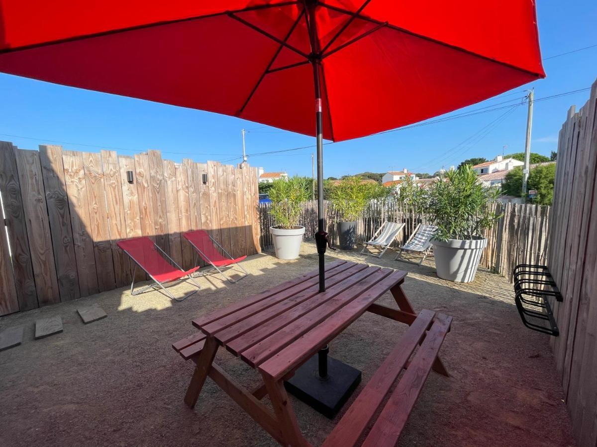 Noirmoutier - Petite Maison 500M Plage Sableaux Экстерьер фото
